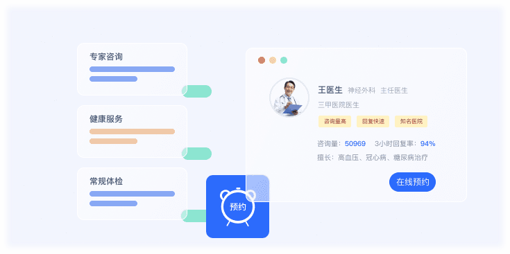 便捷高效的预约系统界面